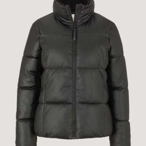 2ND 110 FAKE LEATHER PUFFER