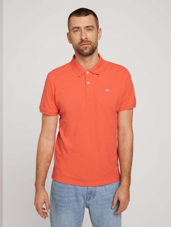 205 BASIC POLO WITH CONTRAST