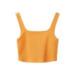 TOM TAILOR Cropped top with a ribbed texture