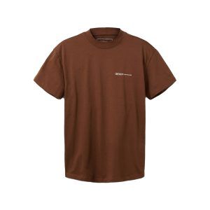 TOM TAILOR RELAXED T-SHIRT WITH RIBBED COLLAR