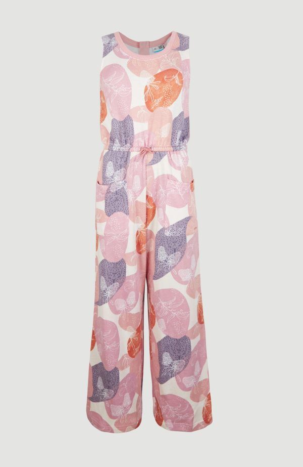GLOBAL LILY OF THE VALLEY JUMPSUIT