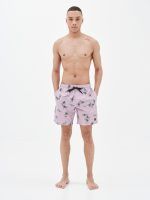 Men's Printed Packable Volley Shorts