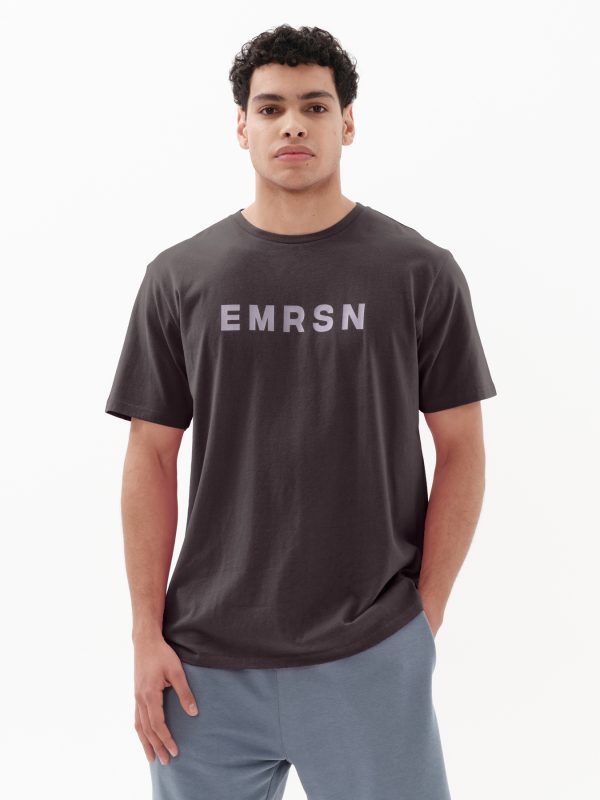 Men's S/S T-Shirt 231.EM33.03-OFF BLACK