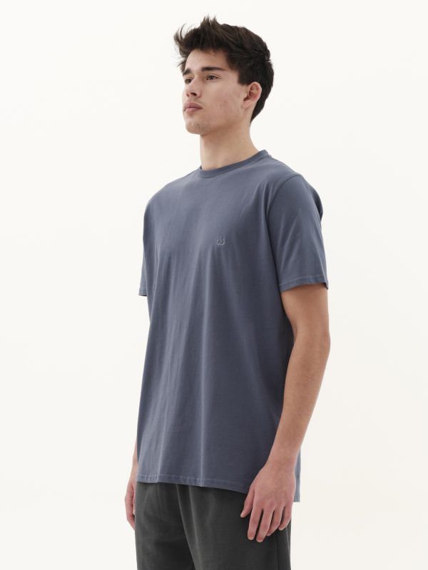 Men's S/S T-Shirt 231.EM33.122-INDIGO BLUE