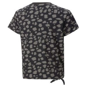 ESS+ ANIMAL AOP Knotted Tee G
