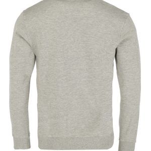 Crewneck sweatshirt with cut&sew seam