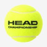 HEAD CHAMPIONSHIP 3 TENNIS BALLS SINGLE CAN