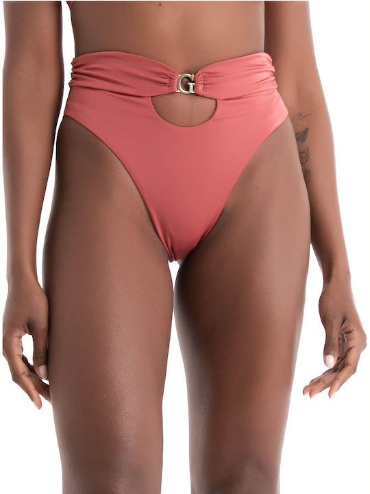 HIGH WAIST BRAZILIAN Γυναικείο bikini bottom