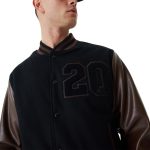 New Era Heritage Brown Varsity Jacket
