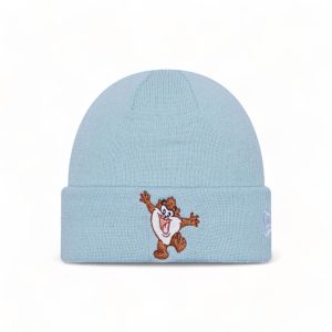 Taz Looney Tunes Toddler Blue Cuff Knit Beanie Hat