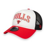 Chicago Bulls NBA Retro Red E-Frame Trucker Cap