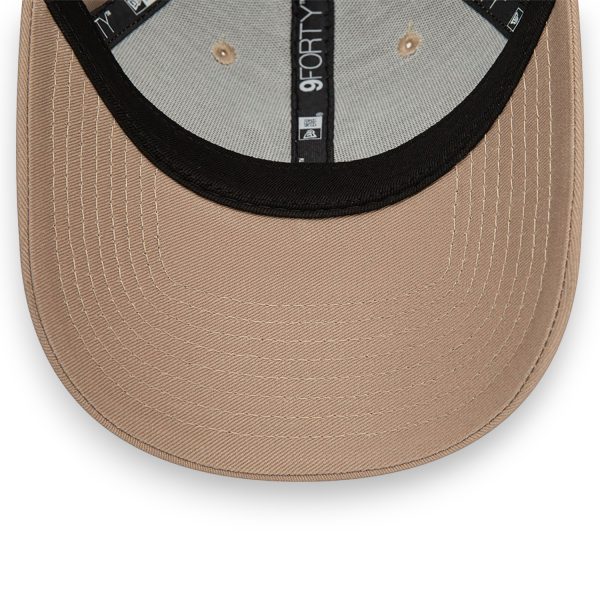 New York Yankees Womens League Essential Brown 9FORTY Adjustable Cap