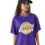 LA Lakers Womens NBA Purple Mesh Dress