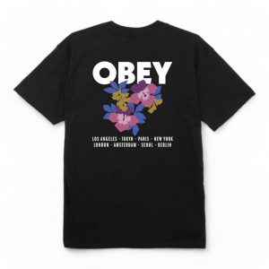 OBEY FLORAL GARDEN CLASSIC TEE