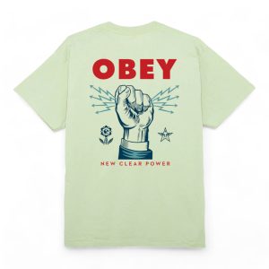 OBEY NEW CLEAR POWER CLASSIC TEE