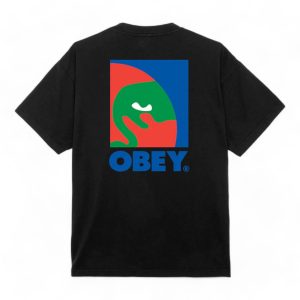 OBEY CIRCULAR ICON HEAVY WEIGHT CLASSIC BOX TEE