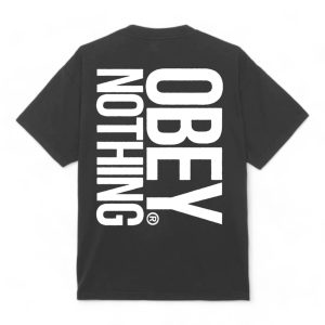 OBEY NOTHING HEAVYWEIGHT CLASSIC BOX TEE