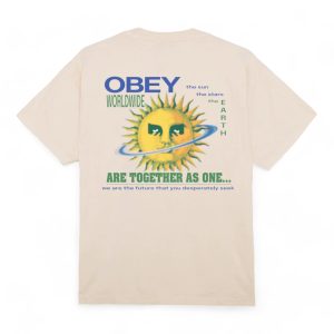 OBEY TOGETHER AS ONE HEAVYWEIGHT CLASSIC BOX TEE