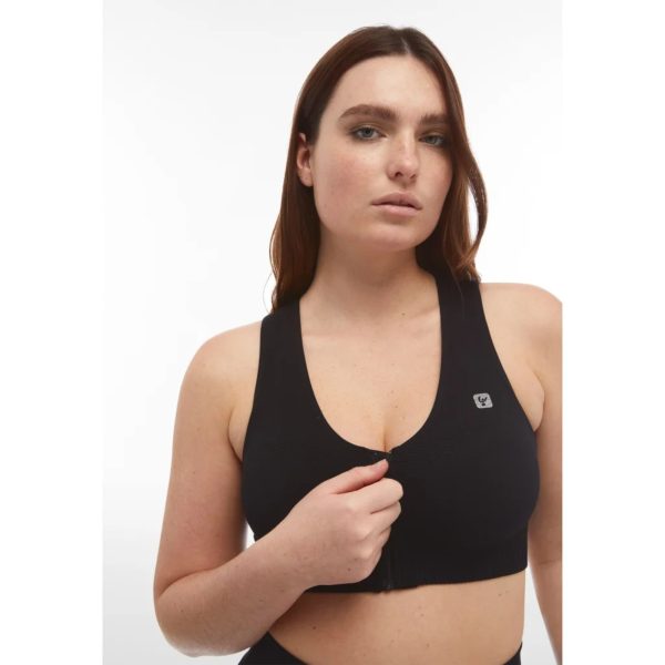 Freddy Seamless medium support bra with a front zip